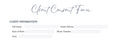 Free client consultation form